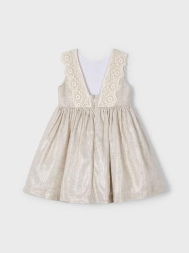 Mayoral Linen Dress for Girls Linen2