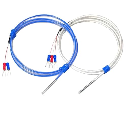 Termopar industrial tipo K de 1 metro con sonda termómetro de alta sensibilidad