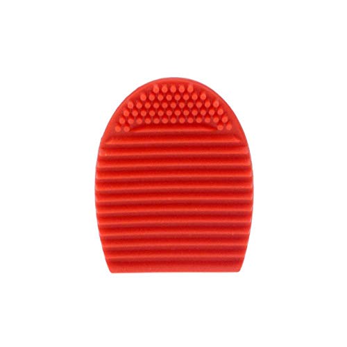Preisvergleich Produktbild XUYI Reinigungspad Waschgesicht Gesichtshaut Peeling Reinigungsmittel Beauty Makeup Pinsel Artefakt Scrubber, Rot