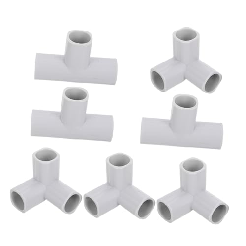 FOYTOKI Playpen t Connectors 8pcs t Shaped Safety Gate Parts Easy Assembly for Indoor Use Replacement Joints for Playpen Fence