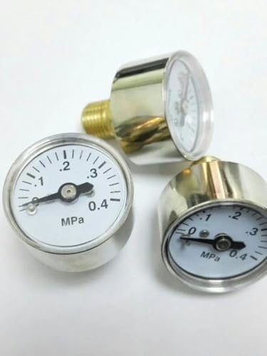 Manomètre de pression axial Y-25Z mini boîtier 25mm 0.4 mpa M10x1