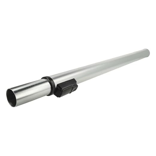 vhbw Dammsugaröra kompatibel med Nilfisk VP/GD 930, VP100, VP300, VP600 dammsugare – 32 mm anslutning, 60–94 cm lång, svart, silver