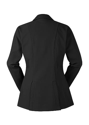 Image of Kerrits Women's Equestrian Stretch Competitor Coat - 4-Snap, Lightweight English Horse Show Jacket, Machine Wash