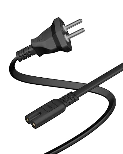 FEDUS 3 Meter 2 Pin Power Cable Cord Universal Replacement AC Power Cord Wire for Samsung tv Sony tv,Power Cable Original LED TV, Printer, Play Station, Laptop PC Notebook Computer, Tape Recorder FEDUS 3 Meter 2 Pin Power Cable Cord Universal Replacement AC Power Cord Wire for Samsung tv Sony tv,Power Cable Original LED TV, Printer, Play Station, Laptop PC Notebook Computer, Tape Recorder