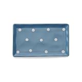 Maxwell and Williams Sprinkle Rectangular Tray, 10-Inch, Sky