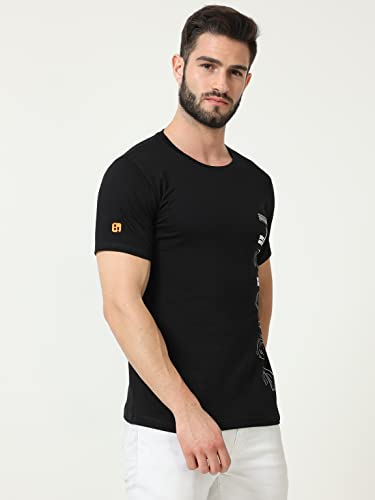 Image of HELOISE Men's 180 GSM Round Neck Half Sleeve (Side Zipper)