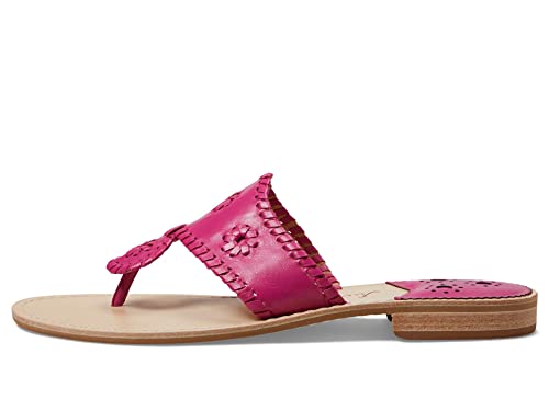 Image of Jack Rogers Jacks Flat Sandal Fuchsia /Fuchsia 5.5 M