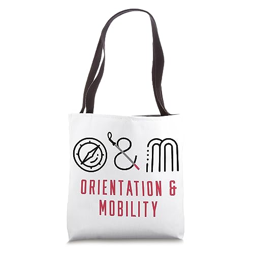 Bolso tote para especialistas en orientación y movilidad (O&M) para personas con discapacidad visual miniatura 1