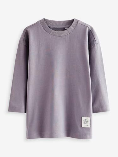 NEXT Niños Pack de 5 Camisetas de Manga Larga Lisas 100% algodón Multi 18 Meses