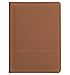 Gorbado Padfolio/Portfolio Binder, Mini Padfolio Portfolio Binder 5 x 8 Legal Writing Pad, A5 Document Organizer Folder for Men Women, Brown