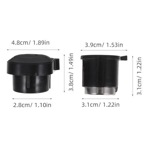 2 piezas de manija de válvula de liberación de vapor y válvula de seguridad para olla de presión, repuestos para ollas eléctricas universales, accesorios de ventilación para cocina en casa miniatura 2