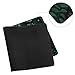 Enchanted Wilderness Fantasy on Dark Green Desk Mat Non-Slip Laptop Writing Pad Large Keyboard Mousepad with Rubber Base 23.6