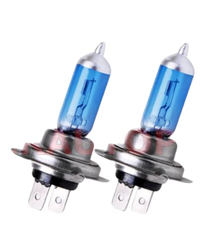 Xenon White Headlight Bulb H7 2Pcs 12v Hid Super Bright Halogen Lamp High Effect Vehicle 100W Car Fog Light Bulbs by WCB