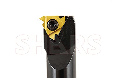 Barre d'alésage filetage interne SHARS 1,9 cm anti-vibration pour fileter