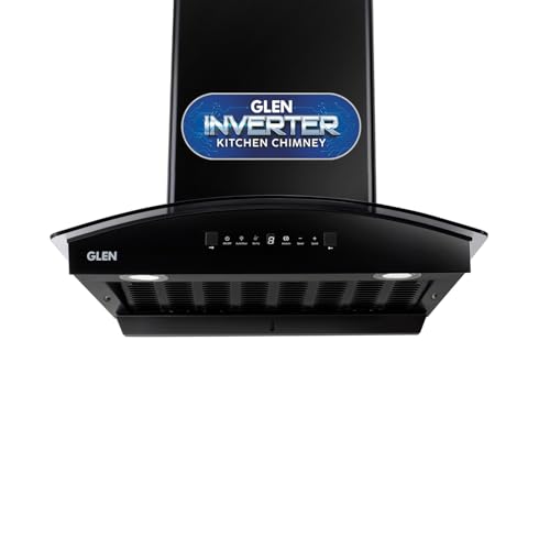 Glen 60 cm 1600 m3/hr BLDC Filterless Autoclean Kitchen Chimney with Heat Sensor (Fabia BLDC BLACK 60cm) (B0D8167NQK) Amazon Price History, Amazon Price Tracker