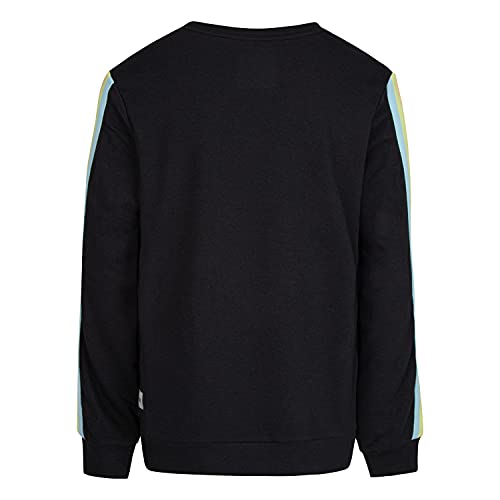 Hurley Girls' Crewneck Sweatshirt, Black, S2