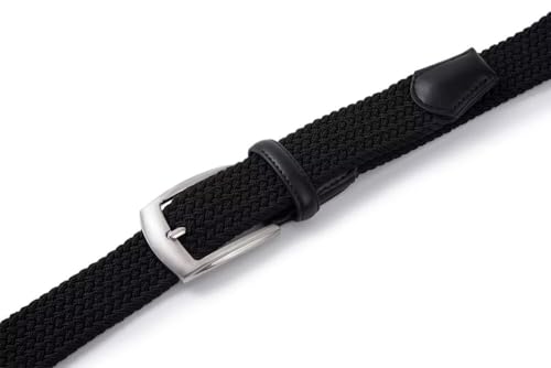 Image of Fabio Valenti Canvas Elastic Fabric Woven Stretch Braided Belts for Men Women Junior with Multicolored /Full Sizes
