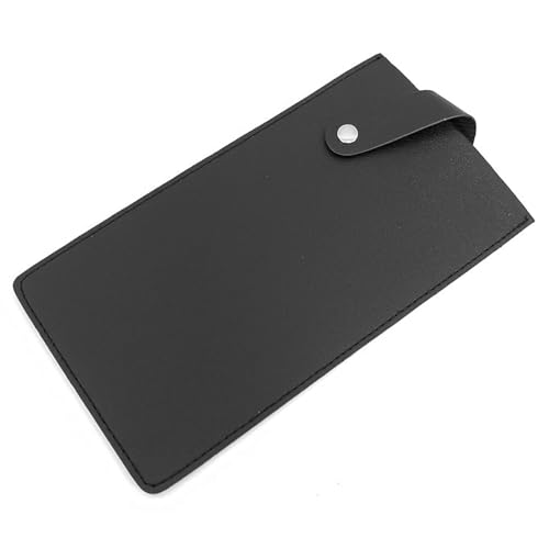 Buaak Knife Guard for Chef’s Knife, 8.5-Inch PU Leather Sheath, Black Blade Protector for Chinese Knives, Cleavers, and Kitchen Cutlery