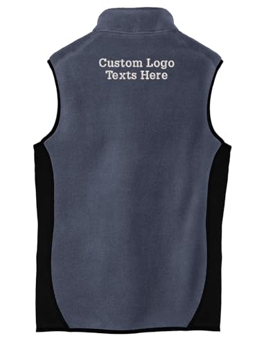 INK STITCH Unisex F228 Custom Embroidery Personalized Logo Texts R-Tek Pro Fleece Full Zip Vests3