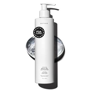 NUFACE IonPlex Aqua Gel Activator – The FDA-Cleared Un-Dupeable Microcurrent Facial Device Conductive Gel for Face & Body Devices + Hyaluronic Acid & Glycerin 24-Hour Hydration, 10 oz