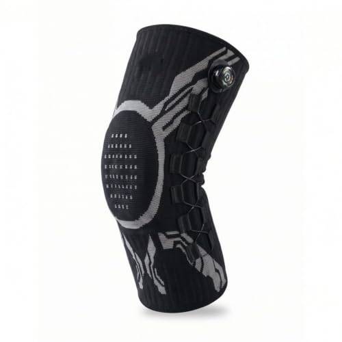 SNAPPSY Adjustable Knee Brace, Black, L - Image 2