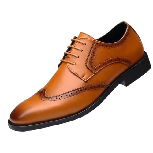 Best Mens Casual Dress Shoes Mens Comfortable Business Oxford Shoes Slip On Pointed Toe Formal Leather Shoes