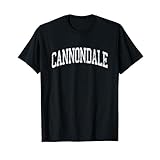 Cannondale コネチカットCTビンテージアスレチックスポーツデザイン Tシャツ