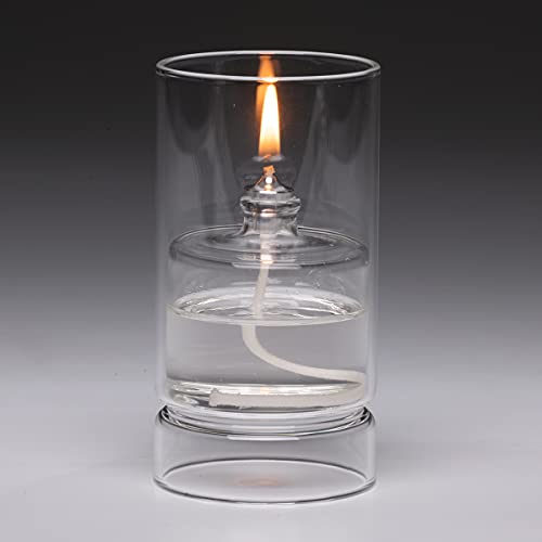 Firefly Ethereal Clear Borosilicate Glass Oil Lamp For Fine Dining & Restaurants #TOP1