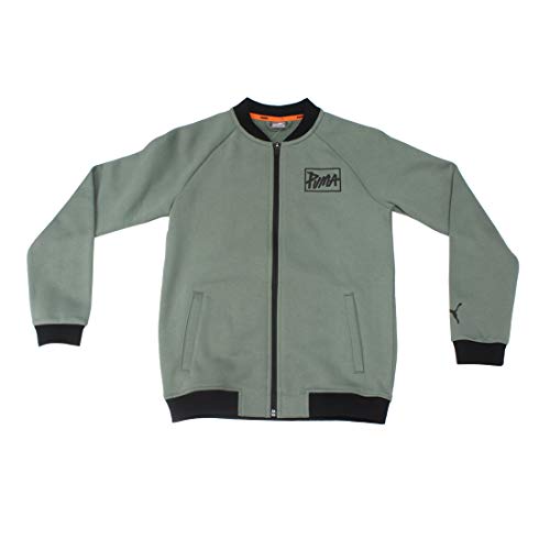 Preisvergleich Produktbild PUMA Jungen Style Bomber JKT Sweatshirt, Laurel Wreath, 116