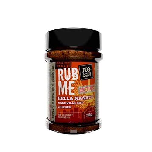 Angus & Oink Rub Me Hella Nashty - Nashville Hot Chicken Würze, 200 g