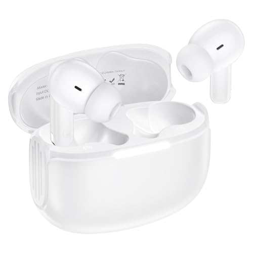 Samsung Earbuds Wireless Bluetooth 5.4 Headphones for Android Phone Samsung Galaxy S26 A16 5G A17 A36 S25 Ultra FE Edge A15 A35 A56 A26 Earphones in-Ear 48H LED Display Bluetooth Ear Buds with Mic