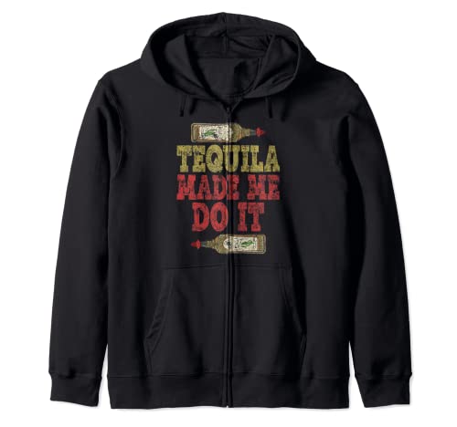 Tequila Made Me Do it Camisa Cinco De Mayo Fiesta Mexicana Sudadera con Capucha