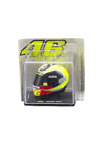 Valentino Rossi HELMET 1/5 VR46 MINI HELMETS,UNISEX,MULTI,One Size