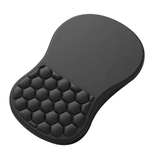 Alfombrilla de ratón ergonómica con diseño de masaje para un soporte cómodo y antideslizante