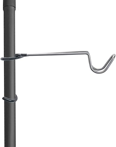 Gancho de linterna de camping, gancho de luz multifuncional, hecho de acero inoxidable, soporte de linterna para camping, pesca, senderismo