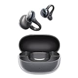 【VANBOKEE】 H15 イヤーカフ型 イヤホン Bluetooth ワイヤレスイヤホン オープンイヤー 重低音 防漏音 最大34時間駆動 急速充電対応 軽量 人間工学設計 防漏音 オフィス/通勤/スポーツ/プレゼント (锖色)