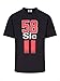 Marc Simoncelli T-Shirt 58 Schwarz MotoGP Official 2020