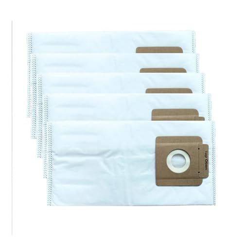 Genérico Bolsas de Polvo 5 uds compatibles con Karcher for BV3 BVL31 BV5 BV51 Mochila Accesorio Repuesto for aspiradora