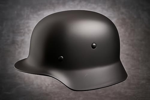 Casque avec rembourrage en mousse noir et sangle de réglage rapide pour reconstitution