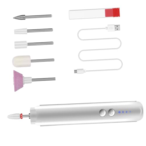 Ponceuse à ongles Healvian kit de manucure électrique pour corriger les ongles inégaux