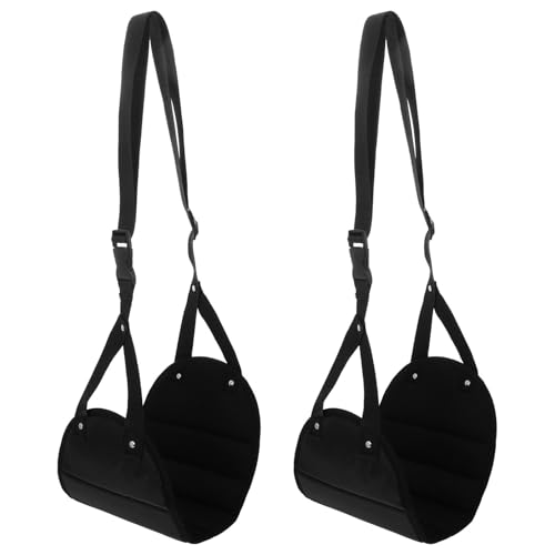 TOGEVAL Hamaca Reposapiés para Viajes Avión y Oficina Soporte Ergonómico Ajustable Tejido Resistente y Ligero Incluye 2 Piezas Funda y Bolsa para Transporte Adecuado para Tren Coche
