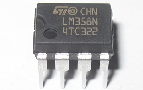 Ils - 50 Pieces LM358P LM358N LM358 Dip-8 Chip IC Dual Operational Amplifier Cover