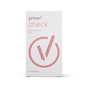 Proov Check Early Pregnancy Tests, Detect Pregnancy Up to 6 Days Sooner, 10 Urine hCG Tests