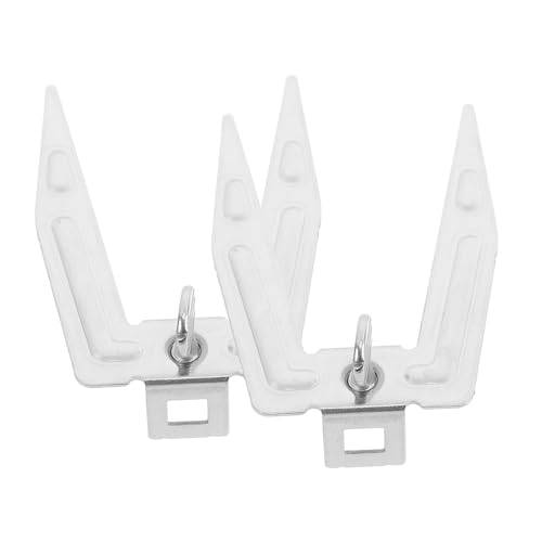 Cabilock 2Pcs Stainless Steel Grill Forks for Air Fryer Cooking Forks for Fish Meat Bbq Accessories Easy Insertion Removal for Roast Chicken Enthusiasts