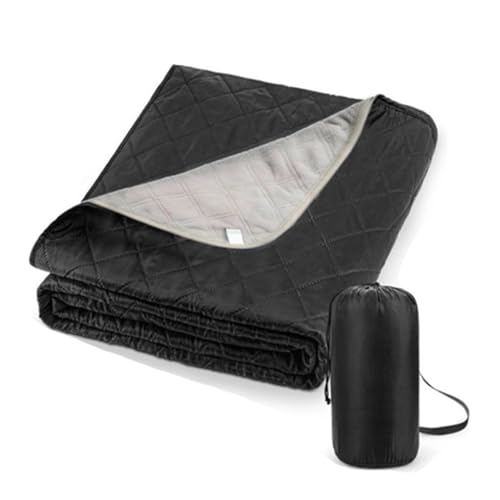 Cojín de camping con calefacción, cojín de saco de dormir con calefacción | Forro de saco de dormir con fuente de alimentación USB, manta calefactora de camping de 6 zonas calentadas | Calefacción de