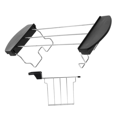 Gatuida 1Juego Rejilla para Calentar Inoxidable de Sándwiches y Tostadas Ligera y de Limpiar y Almacenar Accesorio para Cocinas