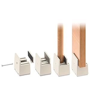 RCHYFEED Betterhöher 5cm Möbelerhöhung 4 Stück