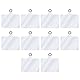 10 Stk Handykette Halterung Handy Anhänger Lanyard Adapter Pads, 3,9×5,5cm Handyband Phone Strap Handy Patch, Buckle Pvc Transparent Handyschlaufe Patch Kompatibel Mit Phone Den Meisten Smartphones