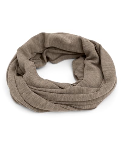 Engel, Damen Schlauchschal, 70% Wolle (kbT), 30% Seide (Walnuss)