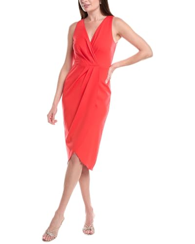 Anne Klein Women's Tulip Hem Classic Midi Dress